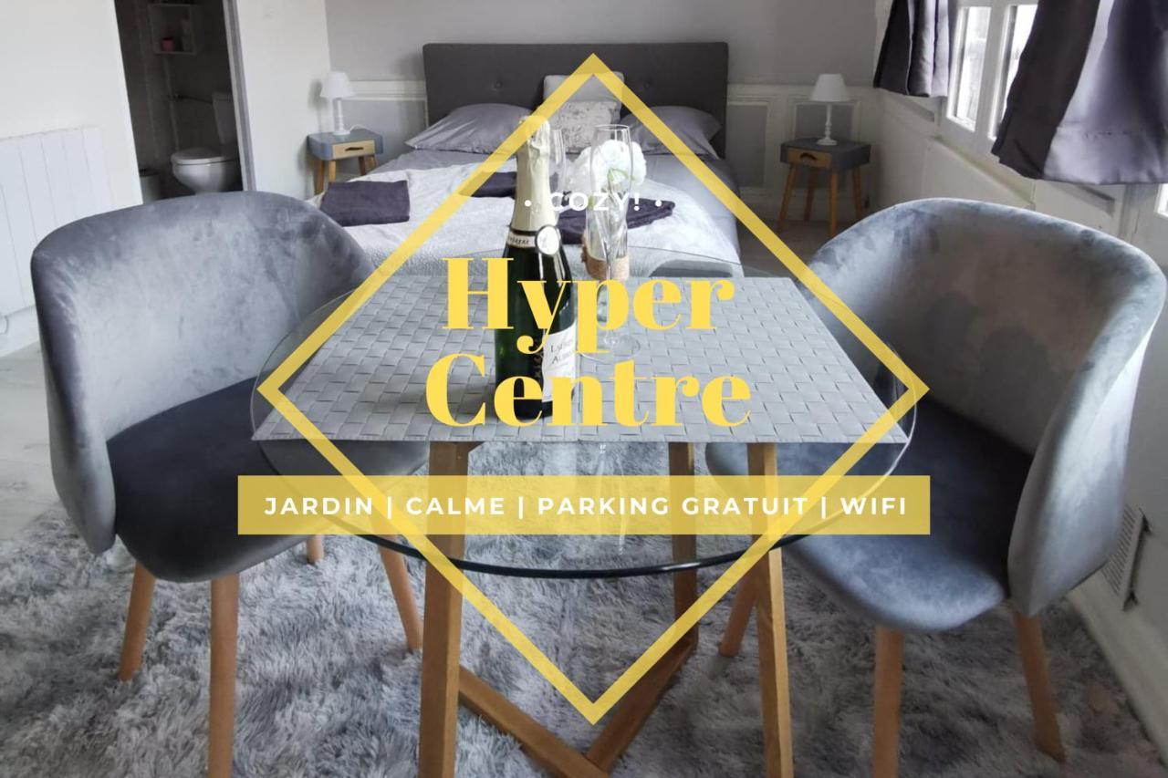 Apartament Le Papillon De La Cathedrale - Calme - Jardin - Wifi Troyes Zewnętrze zdjęcie
